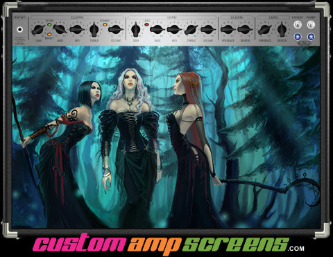 Buy Amp Screen Gothic Witches Amp Screen