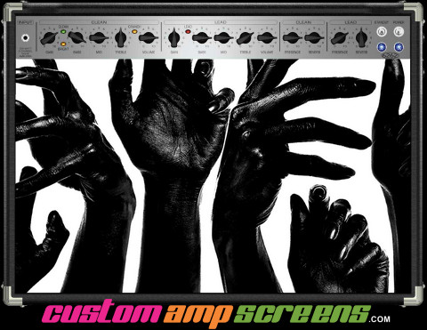 Buy Amp Screen Subtle Dark Black Hands Amp Screen