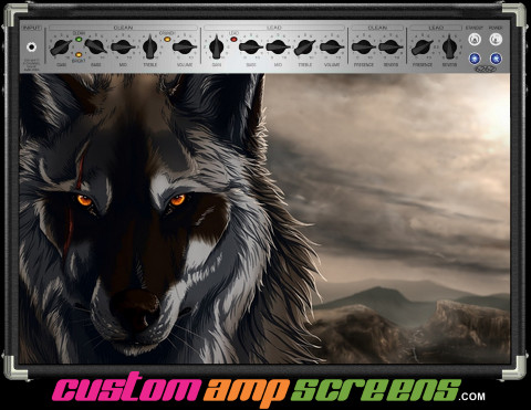 Buy Amp Screen Subtle Dark Wolf Amp Screen