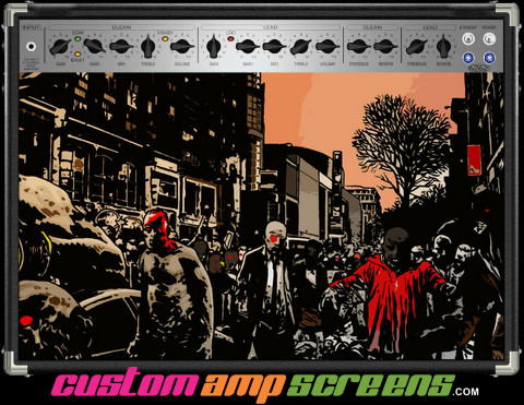 Buy Amp Screen Zombie City Amp Screen
