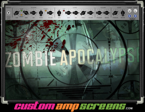 Buy Amp Screen Zombie Warning Amp Screen