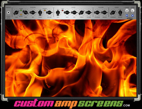 Buy Amp Screen Fire Combust Amp Screen