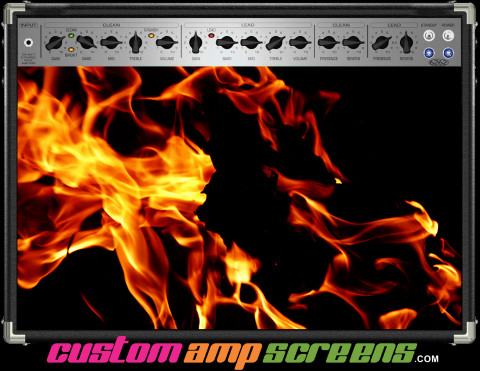 Buy Amp Screen Fire Flame Amp Screen