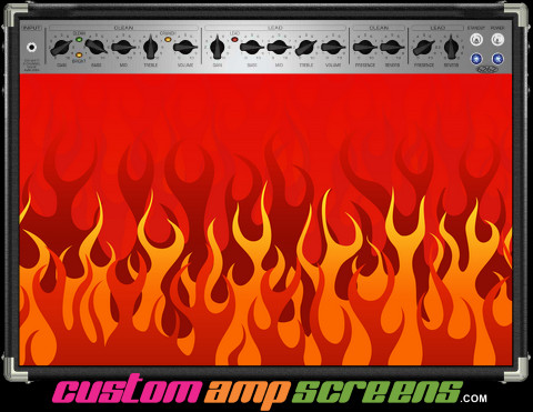 Buy Amp Screen Fire Graphic Amp Screen