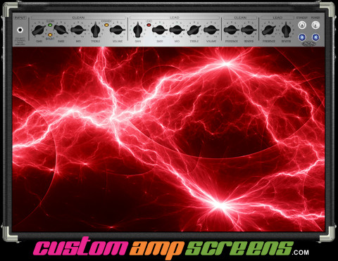 Buy Amp Screen Lightning Red Amp Screen