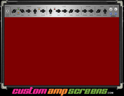 Buy Amp Screen Paintjob Dark Red Amp Screen