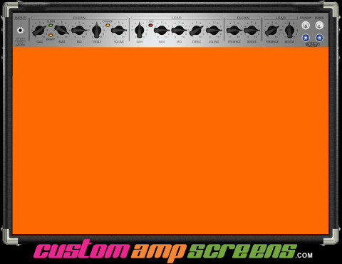 Buy Amp Screen Paintjob Orange Amp Screen