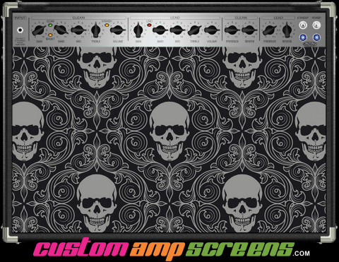 Buy Amp Screen Abstractpatterns Skulls Amp Screen