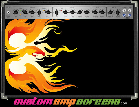 Buy Amp Screen Fire Rising Amp Screen