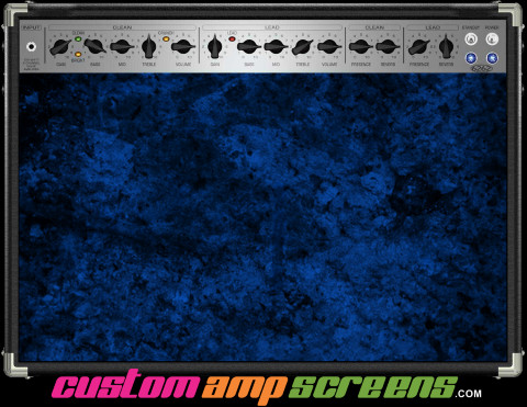 Buy Amp Screen Grunge Blue Amp Screen