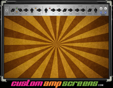 Buy Amp Screen Grunge Burst Amp Screen