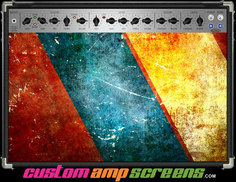 Buy Amp Screen Grunge Rainbow Amp Screen