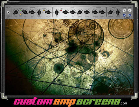Buy Amp Screen Grungeart Circles Amp Screen