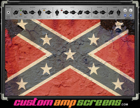 Buy Amp Screen Grungeart Confederate Amp Screen