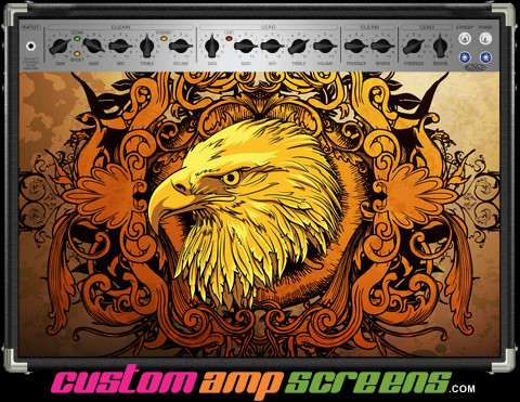 Buy Amp Screen Grungeart Eagle Amp Screen