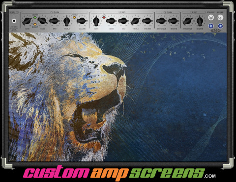 Buy Amp Screen Grungeart Lion Amp Screen