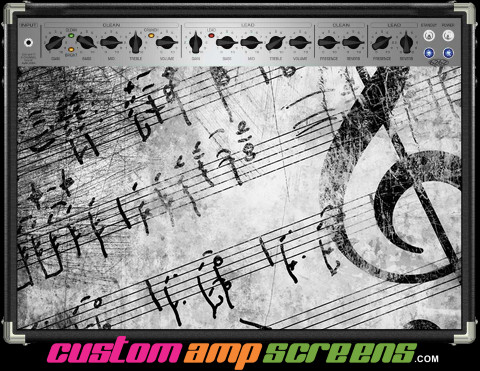Buy Amp Screen Grungeart Music Amp Screen