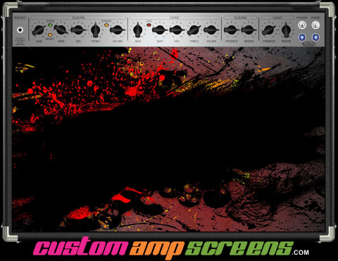 Buy Amp Screen Grungeart Splatter Amp Screen