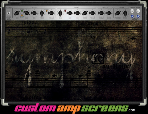 Buy Amp Screen Grungeart Symphony Amp Screen