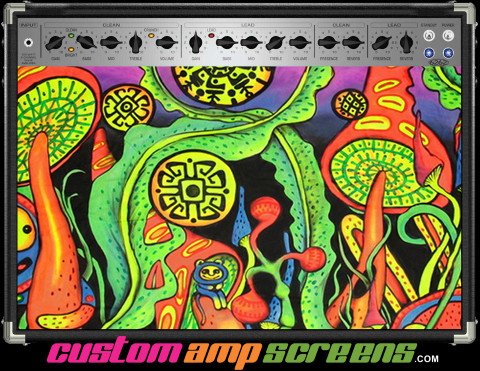 Buy Amp Screen Psychedelic Alien Amp Screen