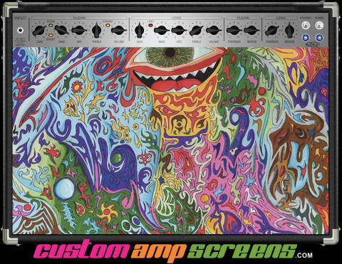 Buy Amp Screen Psychedelic Eye Amp Screen