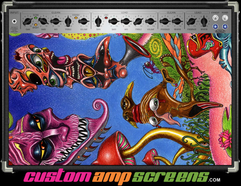Buy Amp Screen Psychedelic Faces Amp Screen
