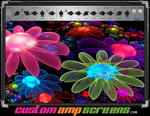 Buy Amp Screen Psychedelic Flowers Amp Screen