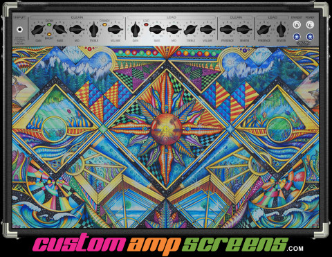 Buy Amp Screen Psychedelic Garden Amp Screen