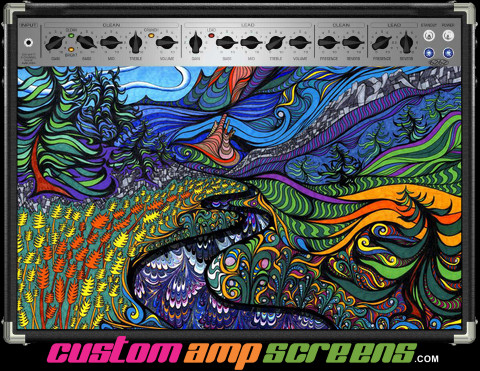 Buy Amp Screen Psychedelic Landscape Amp Screen