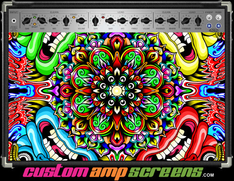 Buy Amp Screen Psychedelic Manyfaces Amp Screen
