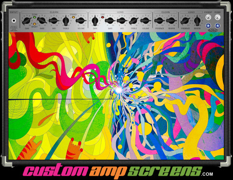 Buy Amp Screen Psychedelic Paint Amp Screen