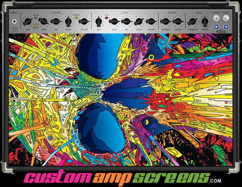 Buy Amp Screen Psychedelic Splash Amp Screen