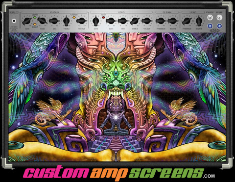 Buy Amp Screen Psychedelic Temple Amp Screen