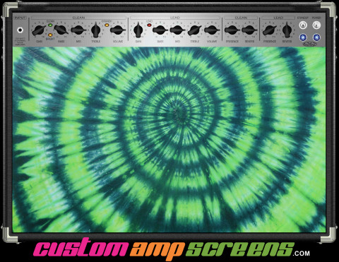 Buy Amp Screen Tiedye Green Amp Screen