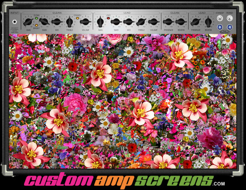 Buy Amp Screen Trippy Flowers Amp Screen