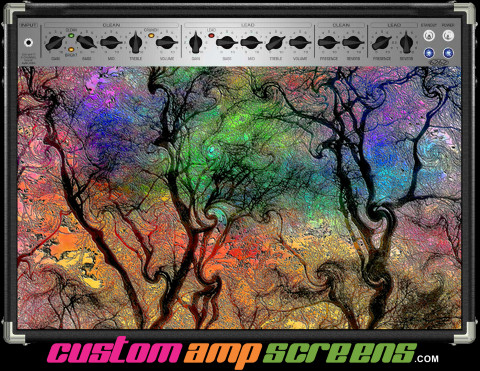 Buy Amp Screen Trippy Trees Amp Screen
