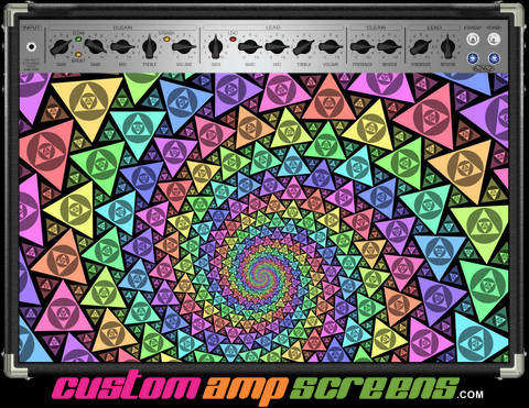 Buy Amp Screen Trippy Triangle Amp Screen