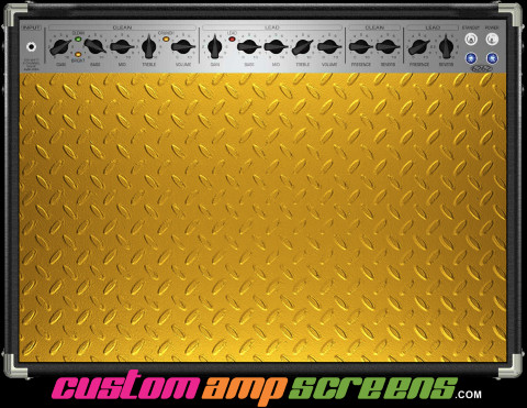 Buy Amp Screen Metalshop Classic Goldplate Amp Screen