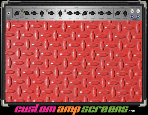 Buy Amp Screen Metalshop Ornate Red Amp Screen