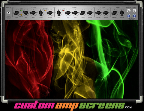 Buy Amp Screen Rasta Smoke Amp Screen