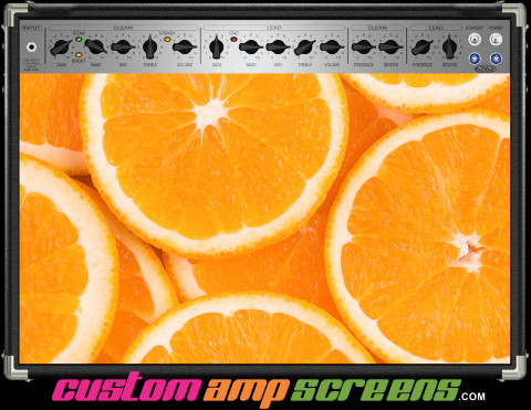 Buy Amp Screen Texture Orange Amp Screen